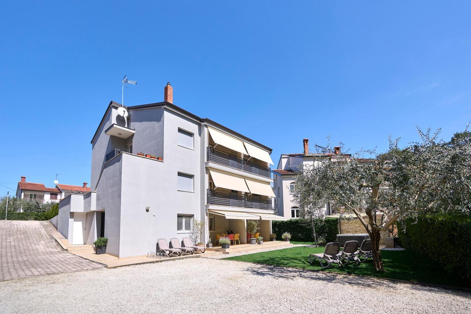 Apartments Martello Garden Poreč Eksteriør billede